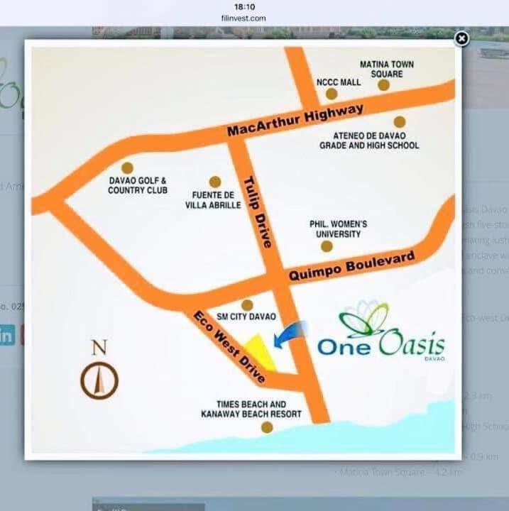 1Bedroom One Oasis Condo Fullyfurnished Davao City Kültér fotó